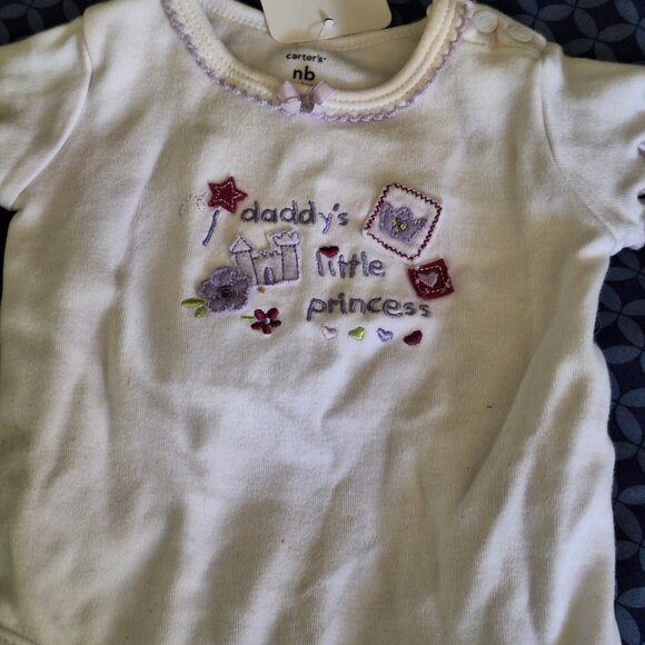 daddy's little princess onesie newborn - Picture 3 of 6